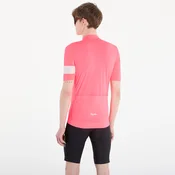 Dres Rapha Mens Core Lightweight Jersey High-Vis Pink/ White M