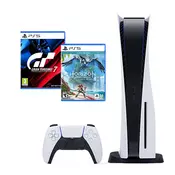SONY PlayStation 5 B Chassis+Horizon Forbidden West+Gran Turismo 7 PS5BCHHFWGT7
