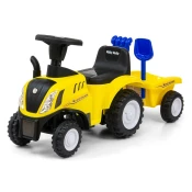 slomart Milly Mally New Holland T7 traktor na akumulator, žuti