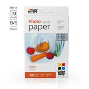 COLORWAY foto papir, mat, 220 g/m2, 10x15, 100 listova (PM2201004R)