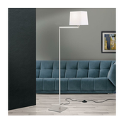 Orion Stl 12-1187/1 - Stojeca lampa CARLTON 1xE27/40W/230V bela/matni hrom