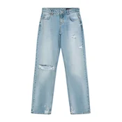 Bershka Kavbojke  moder denim