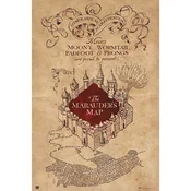 Harry Potter PLAKAT HARRY POTTER MAPA DEL MERODEADOR, (20837009)
