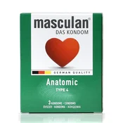 Masculan Anatomic Kondomi 3kom