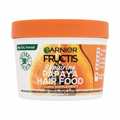Garnier Fructis Hair Food Papaya Repairing Mask hranilna maska za poškodovane lase 400 ml za ženske