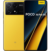 XIAOMI pametni telefon Poco X6 Pro 8GB/256GB, Yellow