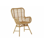 Stol Berwyn 1544 (Svetlo rjava) Svetlo rjava, 96x61x62cm, Ratan, Les, Ratan