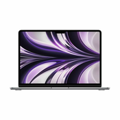 APPLE MacBook Air 13.6, M3 cip s 8-core CPU i 8-core GPU, 8GB, 256GB SSD, Space grey, CRO KB (mrxn3cr/a) mrxn3cr/a