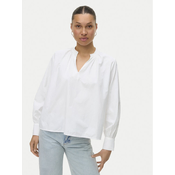 Vero Moda Bluza Fanni 10336937 Bela Loose Fit