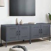 Vidaxl vidaXL TV omarice, 2 kosa, antracit, 68 x 39 x 50,5 cm, jeklo