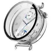 Ovitek z zaščito zaslona Techsuit Defense360 Pro za Huawei Watch GT 6 41mm - prozoren