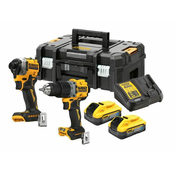 shumee DEWALT.COMBO SET 18V DCD805 UDARNI VIJAČNIK + DCF850 VIJAČNIK 2x5 0Ah POWERSTACK DCK2050H2T