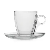 Steklena skodelica s podstavkom Cherie, 70 ml