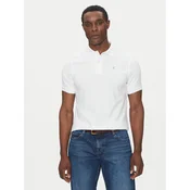 Barbour Polo majica Original Sports MML0358WH11 Bela Tailored Fit