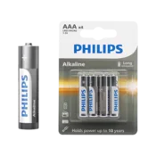 Bateria PHILIPS Baterija alkalna LR03, 4 kom