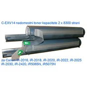 Fenix iR2016 nov toner nadomešča Canon C-EXV14, CEXV14, 0384B006AA - kapaciteta 2 x po 8.300 strani