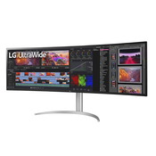 Monitor LG 49WQ95C-W 49/IPS,zakrivljen,32:9/5120x1440/144Hz/5ms GtG/HDMIx2,DP,USB/Gsync,freesync