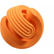 Igrača za prigrizke Snack My Ball, 8,5 x 8,5 x 8,5 cm, oranžna