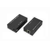 Pretvornik HDMI Tx/Rx preko Cat6 3D HDTV