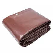 VEVOR Cerada 6096x12192 cm 041 mm rjava