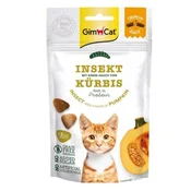 GIMCAT Crunchy Snacks Insect s bučkami - priboljški za mačke, 50g