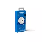 Zidni punjač Adda Collins CH-012-WH, Type C izlaz, 40W, GaN, designed for Apple, bijeli CH-012-WH