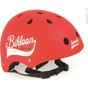 Janod Biciklisticka kaciga za djecu Bikloon crvena s ventilacijom velicine 47-54 crvena