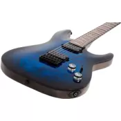 Schecter Omen Elite-6 See-Thru Blue Burst #2452 elektricna gitara