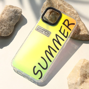 Ovitek Summer IMD type 7 za Apple iPhone 14, Teracell, rumena