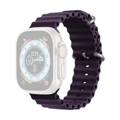 MOYE Zamenska narukvica za pametni sat Ocean, 44/45/49mm, Ljubicasta