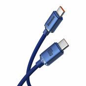 BASEUS Crystal Shine USB-C/USB-C 100W Fast Charge kabel, Moder, 1,2m