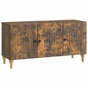 Vidaxl TV omarica Dimljen hrast 99 x 34,5 x 50 cm Inženirski les