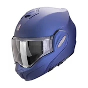 Preklápecí prilba Scorpion EXO-TECH EVO PRO SOLID matná metalická modrá