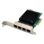 DIGITUS 4 vrata RJ45 RTL8125B 2,5 GBits Strežniške omrežne kartice