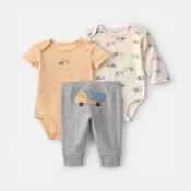 Carters komplet 3/1 (bodi x 2, d.deo), decaci