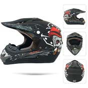 PROLINETECH Kaciga za Qvad-BMX-Cross PLT/HE-SKULL_S