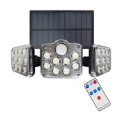LED Solarni reflektor sa senzorom pokreta LED/20W/3,7V 1200 mAh IP44 + DU