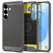 Maska Spigen Rugged Armor MagFit za Samsung Galaxy S25 - marble grey