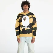 Mikina A BATHING APE Giant 1St Camo By Bathing Ape Crewneck Sweatshirt UNISEX Yellow S
