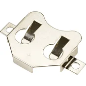 TRU COMPONENTS Baterijski priključek 1 CR 2016\, CR 2020\, CR 2025\, CR 2032 vzmetni kontakt (D x Š x V) 30.5 x 22.8 x 3.85 mm TRU COMPONENTS BC2001, (20635687)