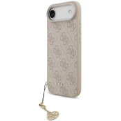 Guess 4G Charm Zadnji Pokrov za iPhone 17 Air Roza Ton v Tonu