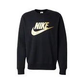 Nike Sportswear Majica CLUB svetlo rumena/črna