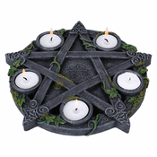 Svečnik (dekoracija) Wiccan Pentagram Čaj - B2538G6