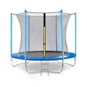 Vrtni trampolin Just Fun 2,4 m - 244 cm moder
