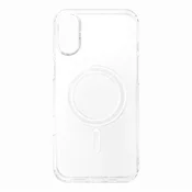 HURTEL Ohišje Ultra Clear Case z MagSafe za Samsung Galaxy A36 5G - prozorno