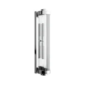 Open Design OR84474 - Kopalniška stenska svetilka FUMI 2xG9/8W/230V IP44 sijajni krom