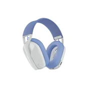 Logitech G435 lightspeed wireless gaming headset, white