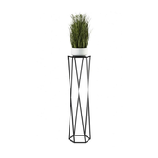 Stalak za cvece 100x24 cm, crne boje