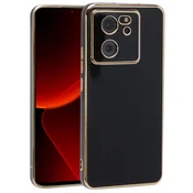 GS Ovitek za Xiaomi 13T/13T Pro, Glamour CamShield, črn
