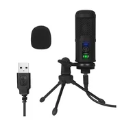INF USB kondenzatorski mikrofon, brez gonilnikov, kardioidni, 192kHz/24Bit, (5000292070)